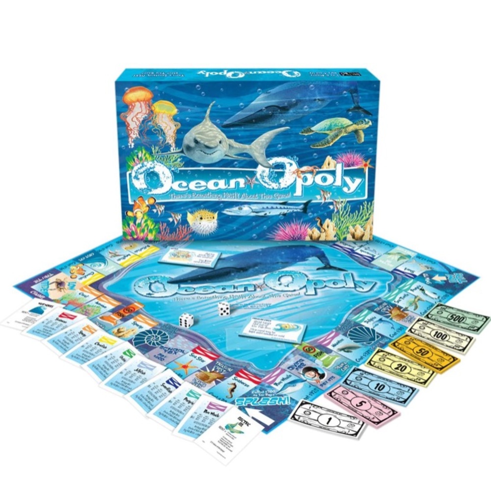Ocean-opoly board game